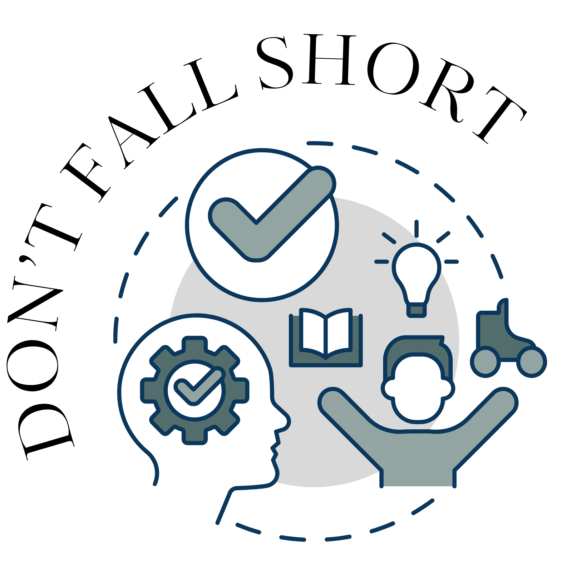 Illustration of a theme falling short of its goal