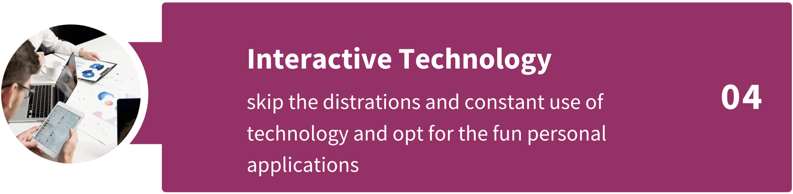 Interactive event technology supporting immersive design