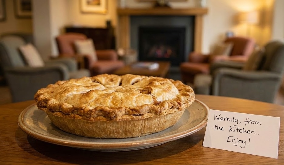Handmade pie experiential gift